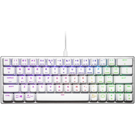 Cooler Master Mehanicka Gaming Tastatura SK620 Silver White