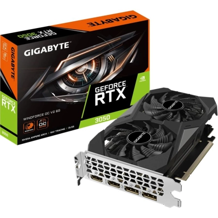Gigabyte nVidia GeForce Windforce RTX 3050 6GB OC V2