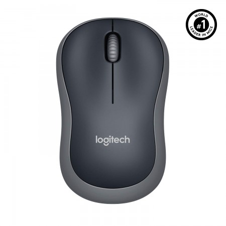 Logitech Miš M186 Wireless Swift Grey