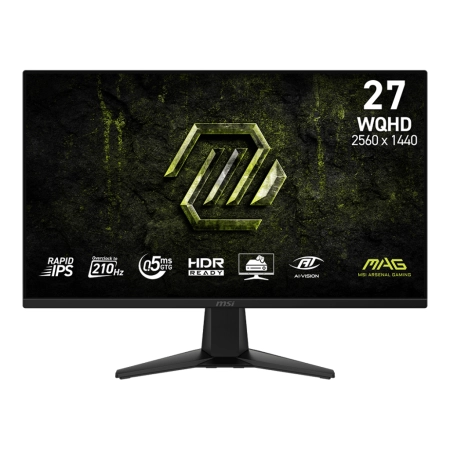 27" MSI MAG 275QFE21 210Hz WQHD Gaming Display