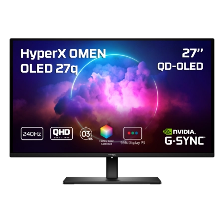 27" HyperX OMEN OLED CH0R2E9 2K 240Hz Gaming Display